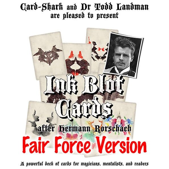 Rorschach Ink Blot Cards - Fair Force Version - Image 1