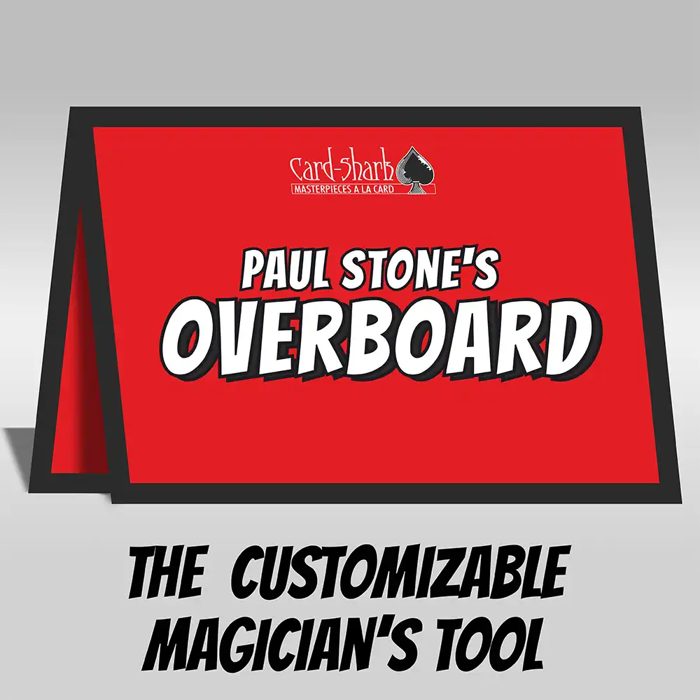 Overboard Overboard von Paul Stone ein Zaubertrick für die Bühne.