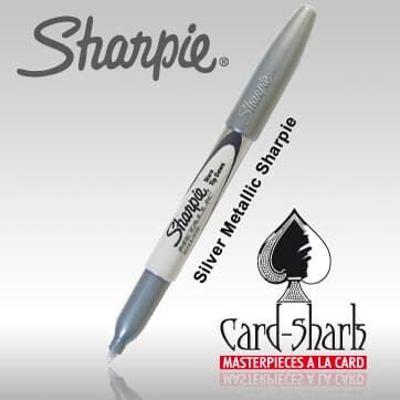 Sherpa-Sharpie-silver.jpg Sharpie Pen Metallic Silver - Image 1
