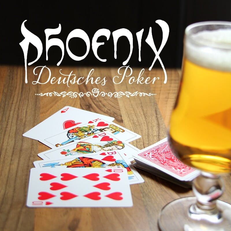 Deutsches Poker Phoenix Poker Deck - Deutsches Bild – Bild 1