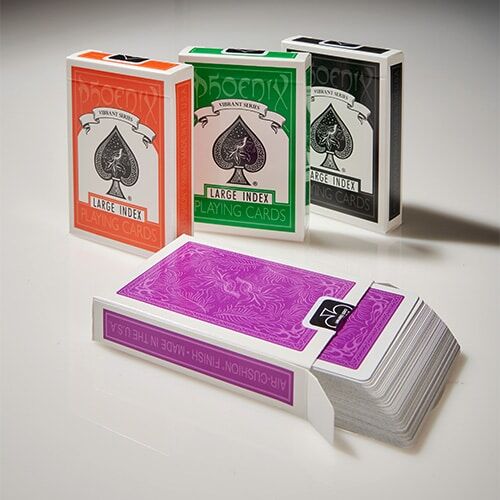 VibrantColorDecks.jpg Vibrant Series Phoenix Index Deck - Image 1