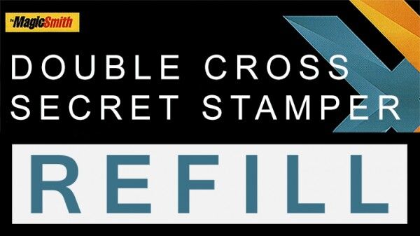 Secret Stamper Part (Refill) for Double Cross by Magic Smith Stempel für Double Cross - Image 1
