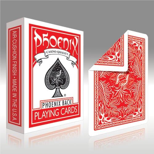 Phoenix-Double-Back-red-red.jpg Parlour double backed Deck - Image 1