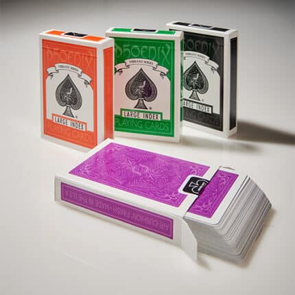 Vibrant Series Phoenix Index Deck - Card-Shark